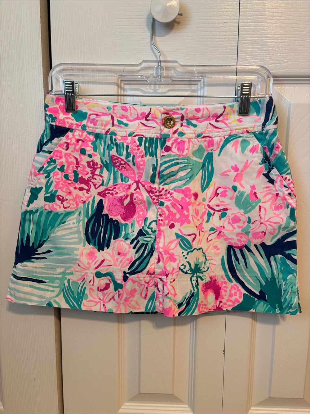 Lilly Pulitzer Nicki Skort Multi Via Flora -Women's Size 0